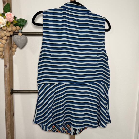 Cabi Style 6318 Chevron Sleeveless Blouse Size X‎ Large - Picture 5 of 10